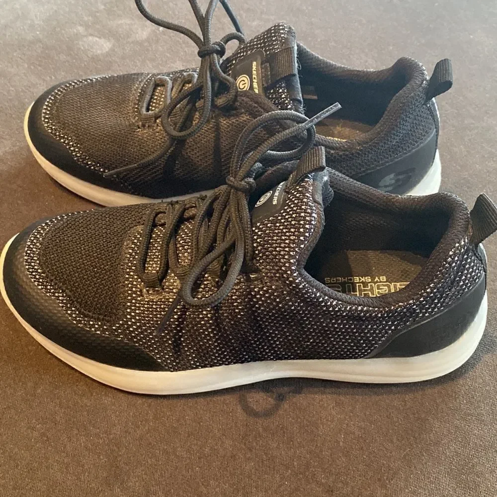 Sketchers Energy Lights Shoes for Kids Boys 90642L Size 5.5 Almost New Condition